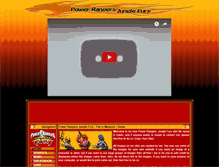 Tablet Screenshot of junglefury.powerrangersgateway.com